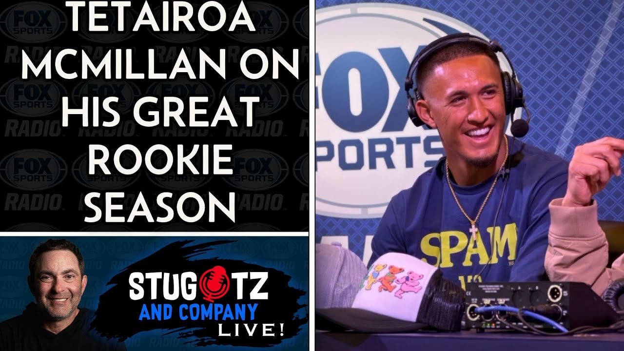 Tetairoa McMillan Talks Rookie Year & Panthers Success | STUGOTZ & COMPANY LIVE!