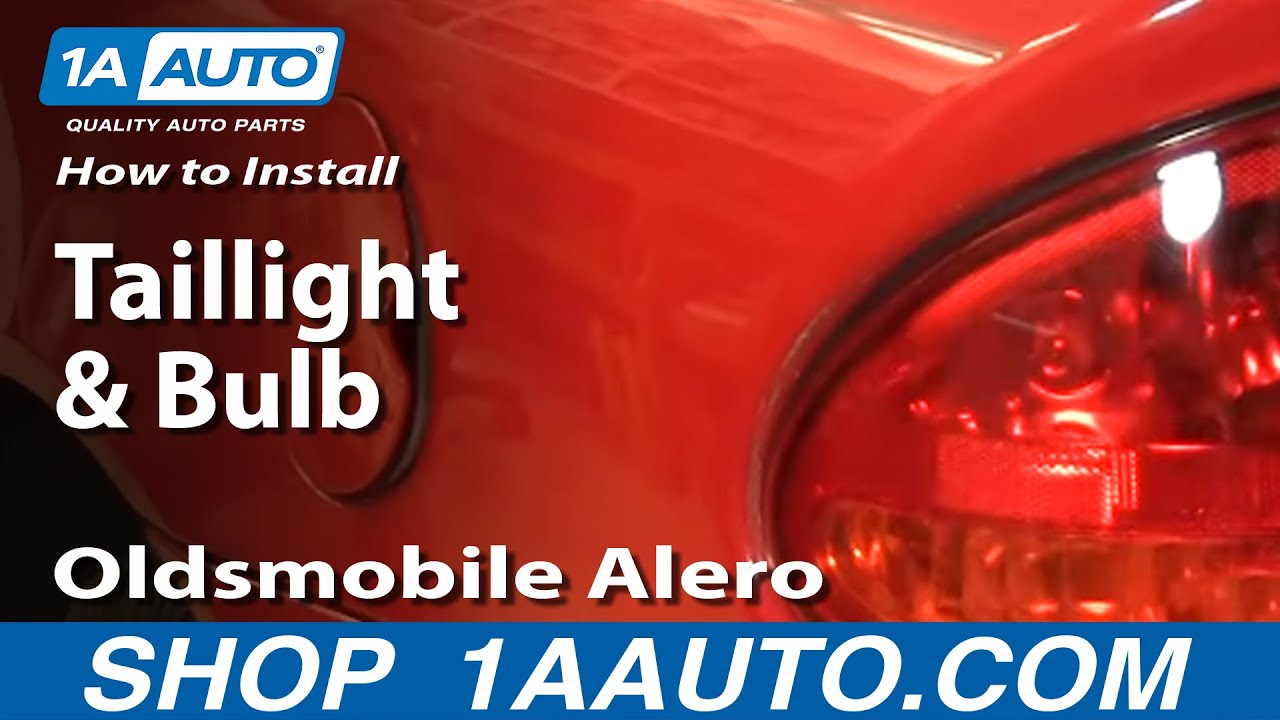 Как заменить задний фонарь на Oldsmobile Alero 99-04
