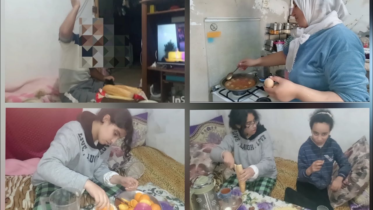 بابا شحال نكر على ماما 😡 وماما صبارة 🥲 وهو كينكر عليها وهي كتقلبها بضحك🙂