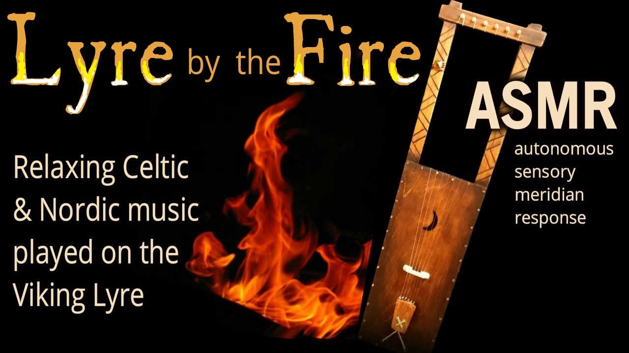 ASMR Music - Lyre By The Fire
