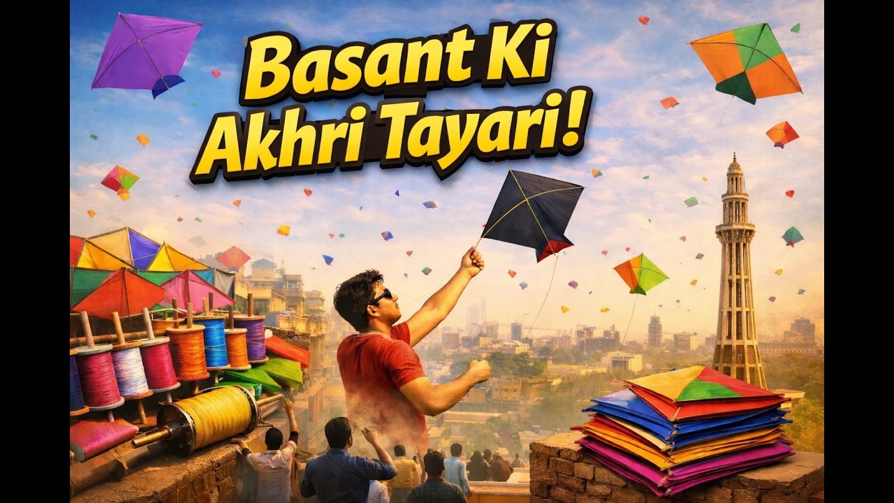 Basant Ki Tayariyon Ki Akhri Marahil | Lahore Poora Tayyar