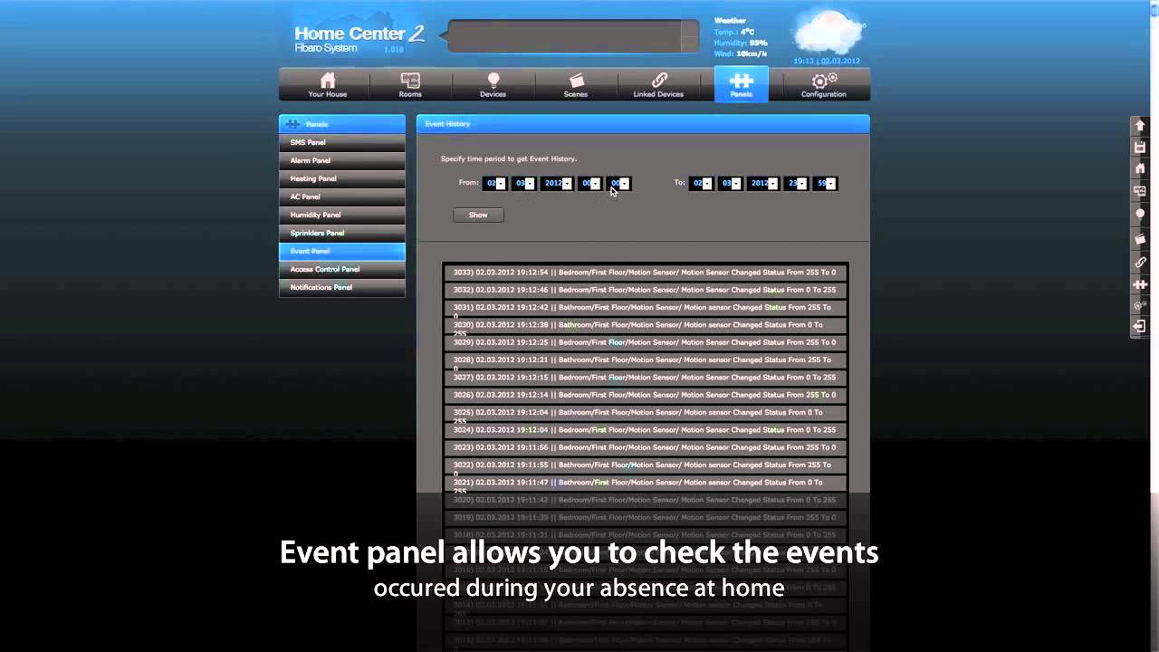 Fibaro Home Center App
