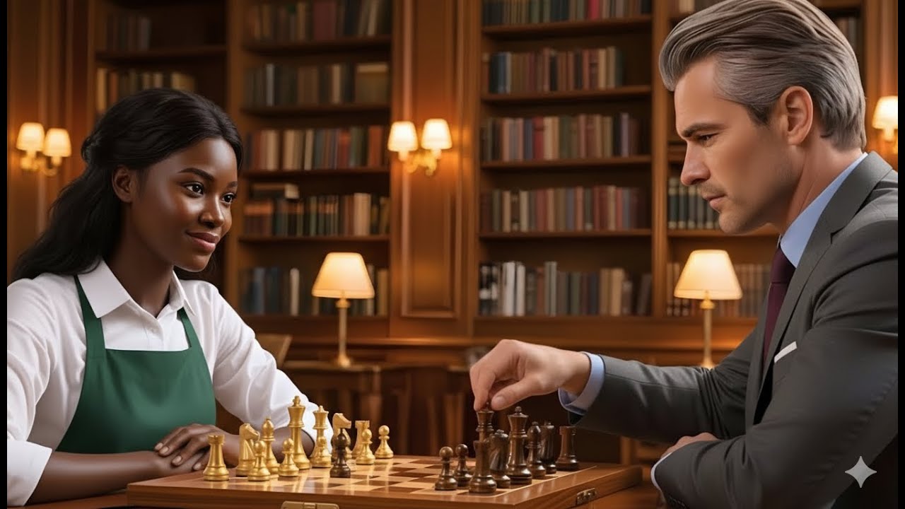 Billionaire Invites his Black Maid to Play Chess as a Joke… Not Knowing that she is a GENIUS,