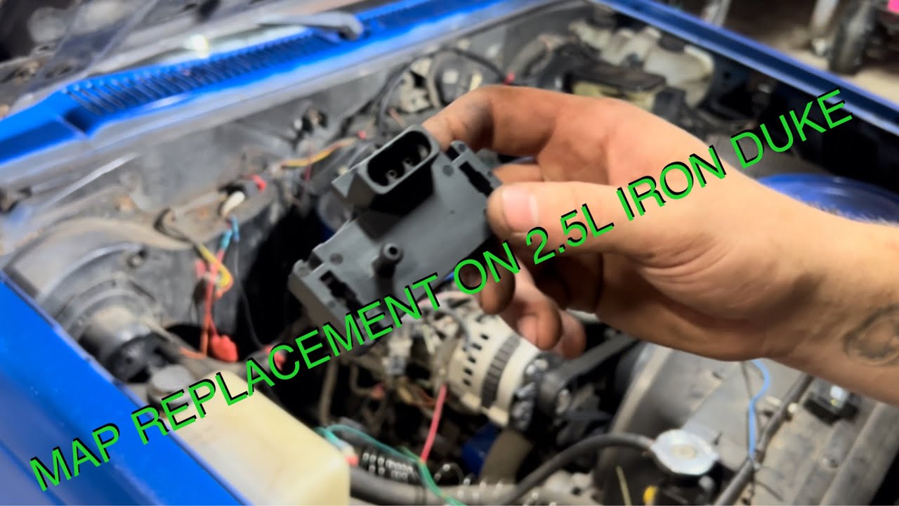 2.5l iron duke MAP sensor replacement on 1989 Chevrolet s10