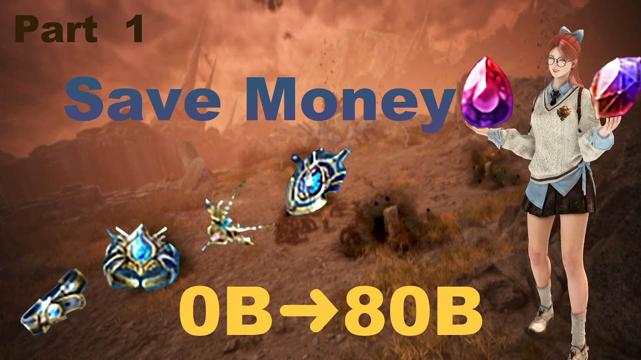 【BDO】 Black Desert - Part 1 |0⮕ 80 Billion |:Save the money for the next Haidil banquet.
