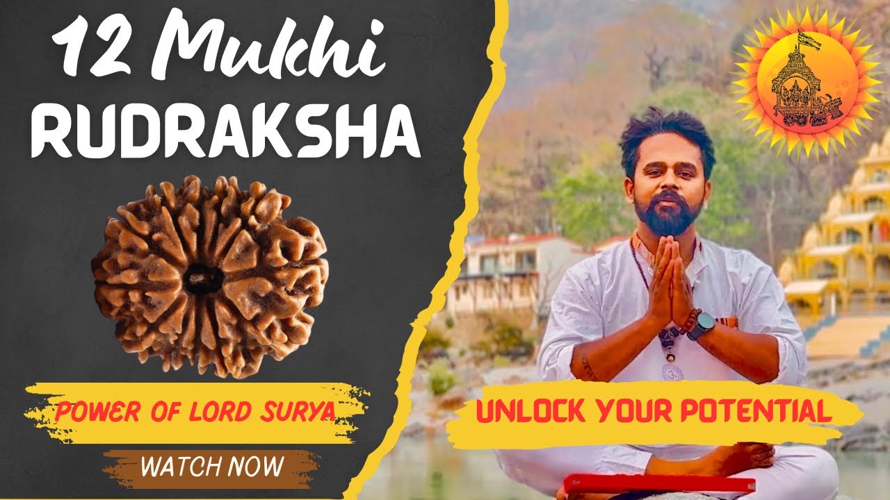 12 Mukhi Rudraksha: SHOCKING Truths About Surya & 12 Jyotirlingas! (Do This Before Wearing)