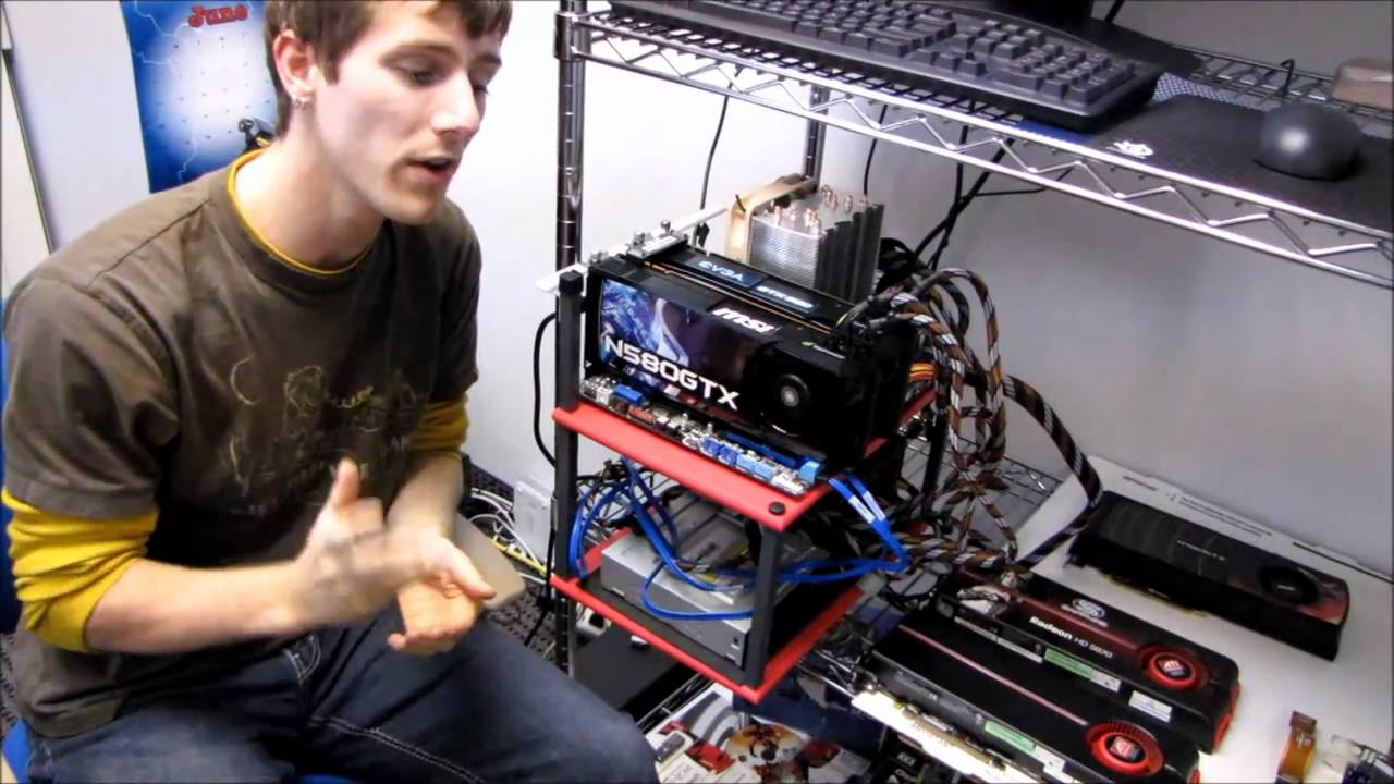 NVIDIA GeForce GTX 580 & SLI MSI & EVGA Graphics Card Video Review Linus Tech Tips