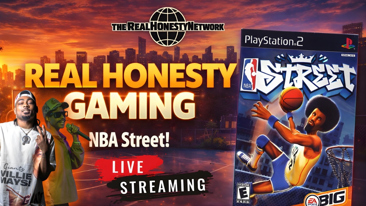 NBA Street PS2 LIVE 🏀🔥 Real Honesty Gaming w/ Omilly & Undawolf