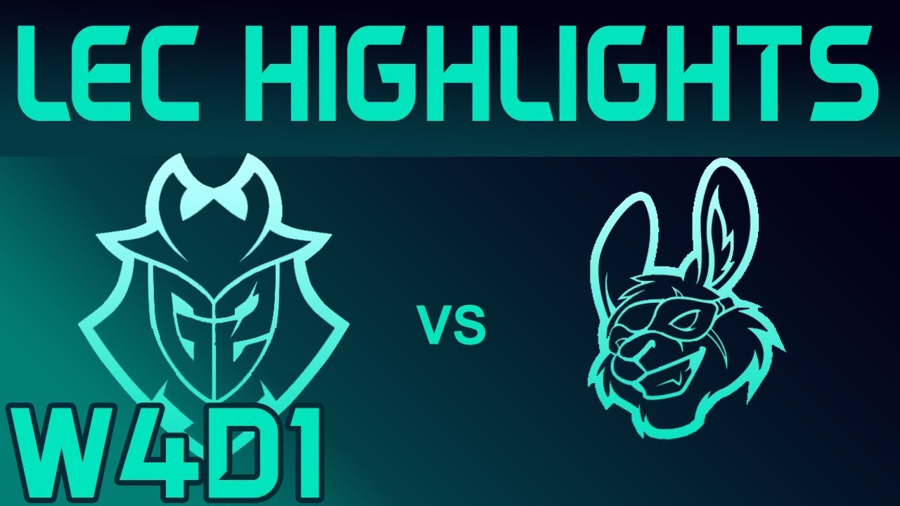 G2 vs MSF Highlights LEC Spring 2020 W4D1 G2 Esports vs Misfits Gaming LEC Highlights 2020 by Onivia