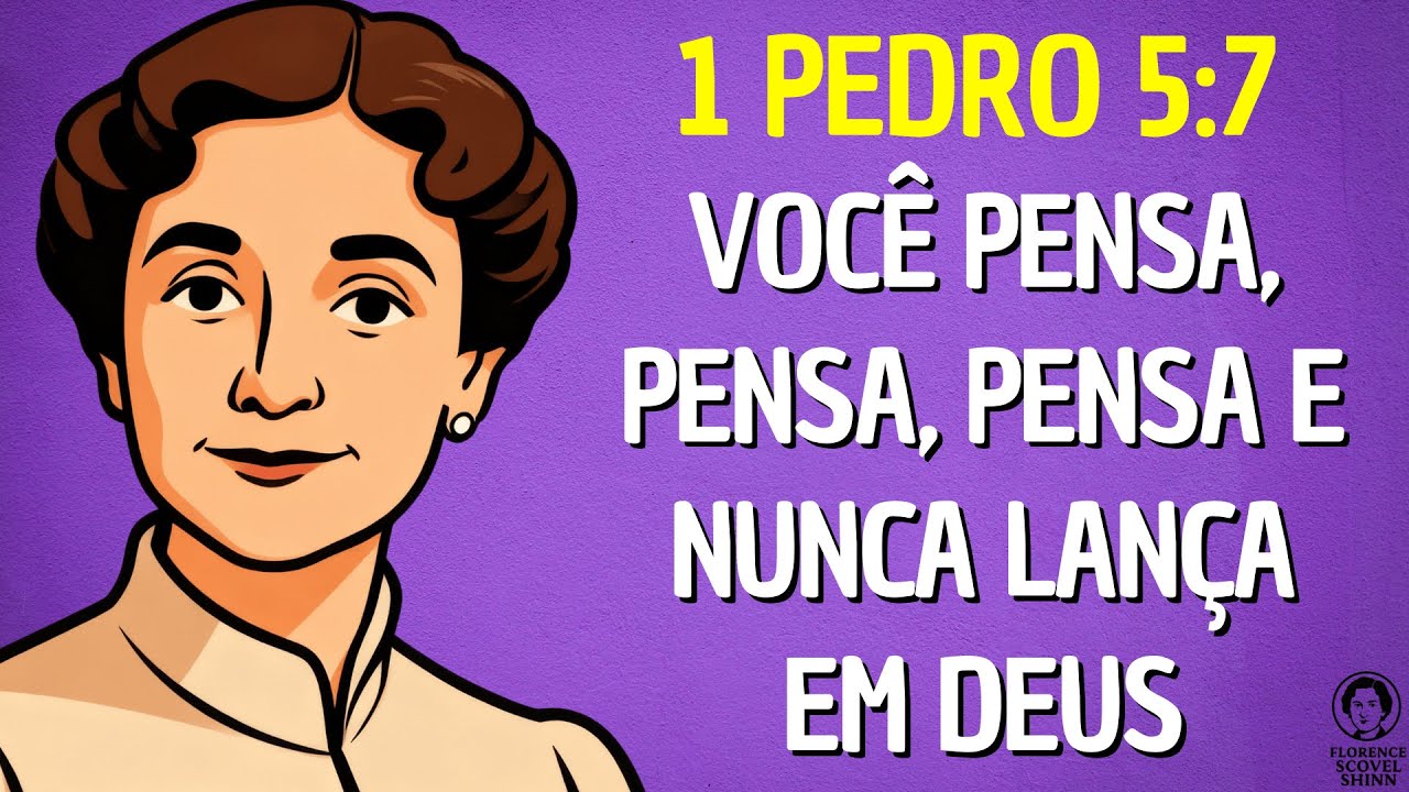 1 Pedro 5:7 — Para Quem Vive Com a Mente Pesada e Não Consegue Descansar | Florence Scovel Shinn