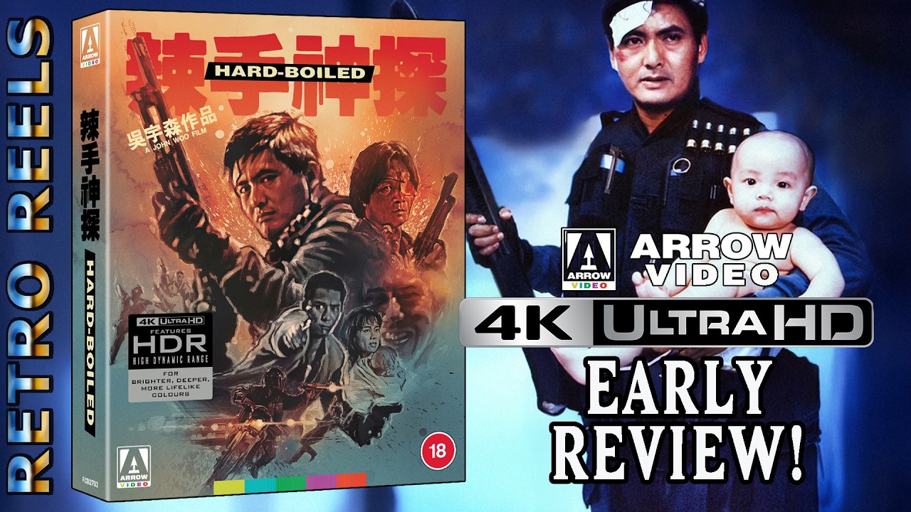 Hard Boiled 4K Ultra HD (Arrow Video) | EARLY REVIEW | The Definitive Edition?
