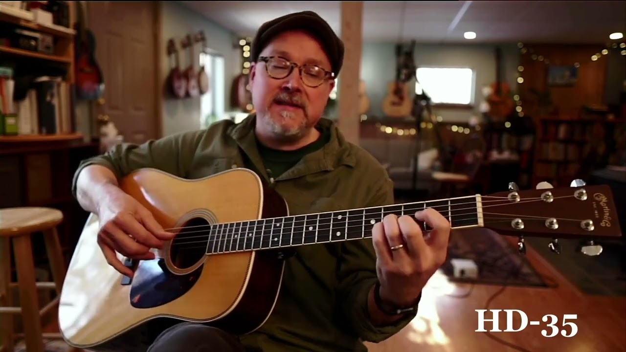 Martin Guitar Comparison on Jim Croce's 