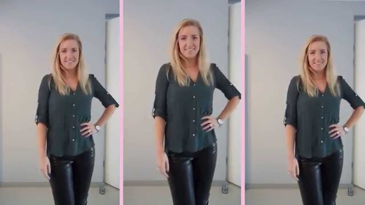 How to.. 4 ways to wear leather pants
