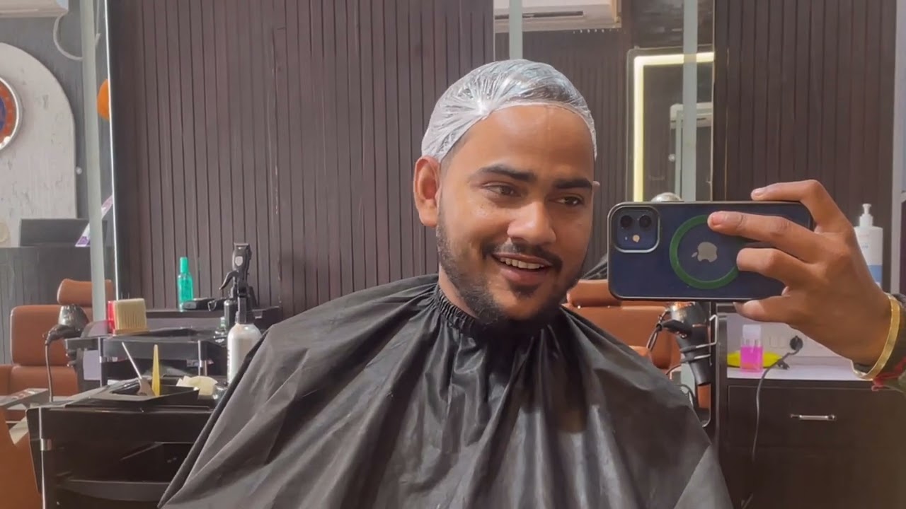 First Time Hair treatment Karwaya hu 🤨