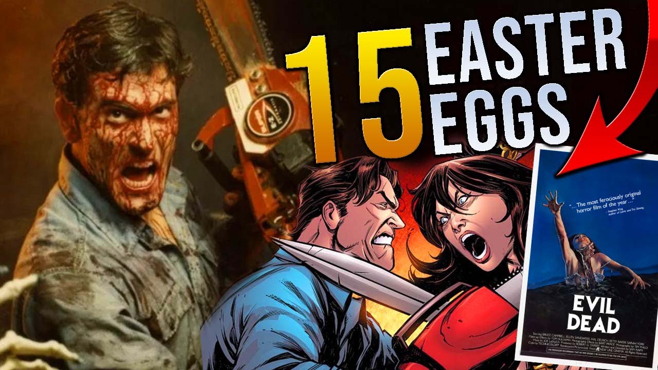 15 Curiosidades, Easter Eggs de Ash Williams - Evil Dead (Sam Raimi, Jason vs Freddy Krueger, MK11)