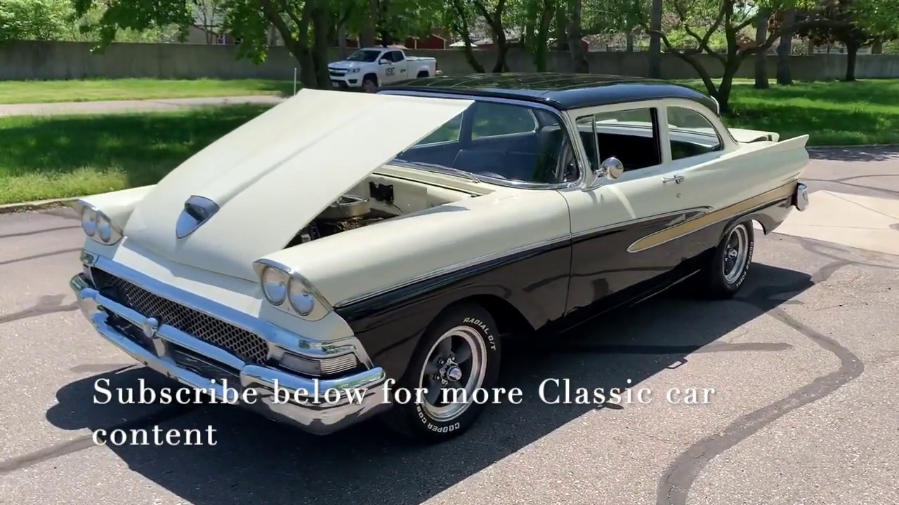 Test Drive 1958 Ford Fairlane for sale