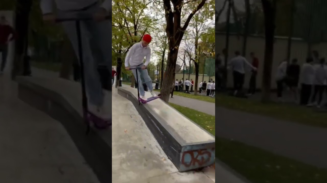 КАК НАЗЫВАЮТСЯ ЭТИ ТРИ ТРЮКА ???🥶🥶🥶🥶🥶 #трюки #skoot #скут #трюкинасамокате