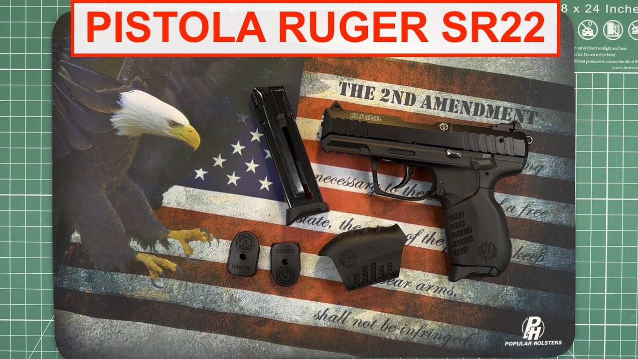 Pistola Ruger SR22 , unboxing en español
