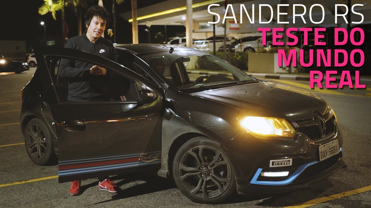 SANDERO RS: COMO É TER UM? TESTE DO MUNDO REAL