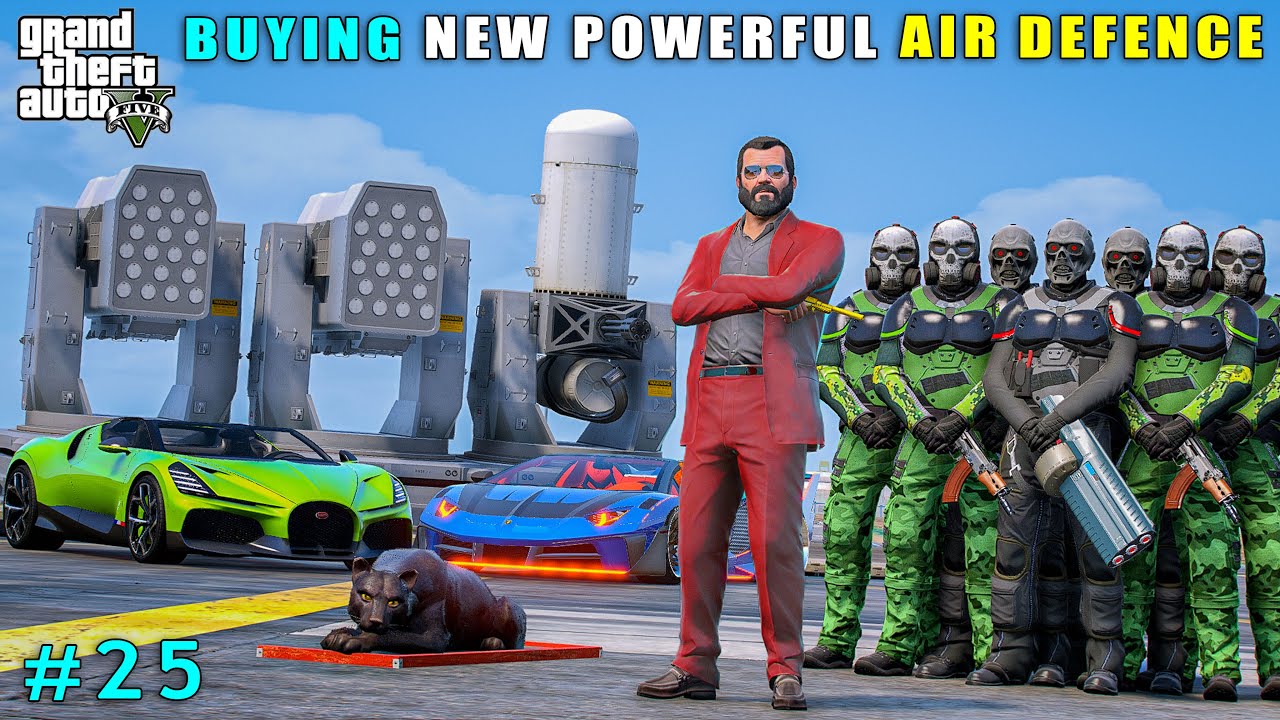Bought Powerful Air Defence For Mayank's Malibu Mansion | Gta V Gameplay