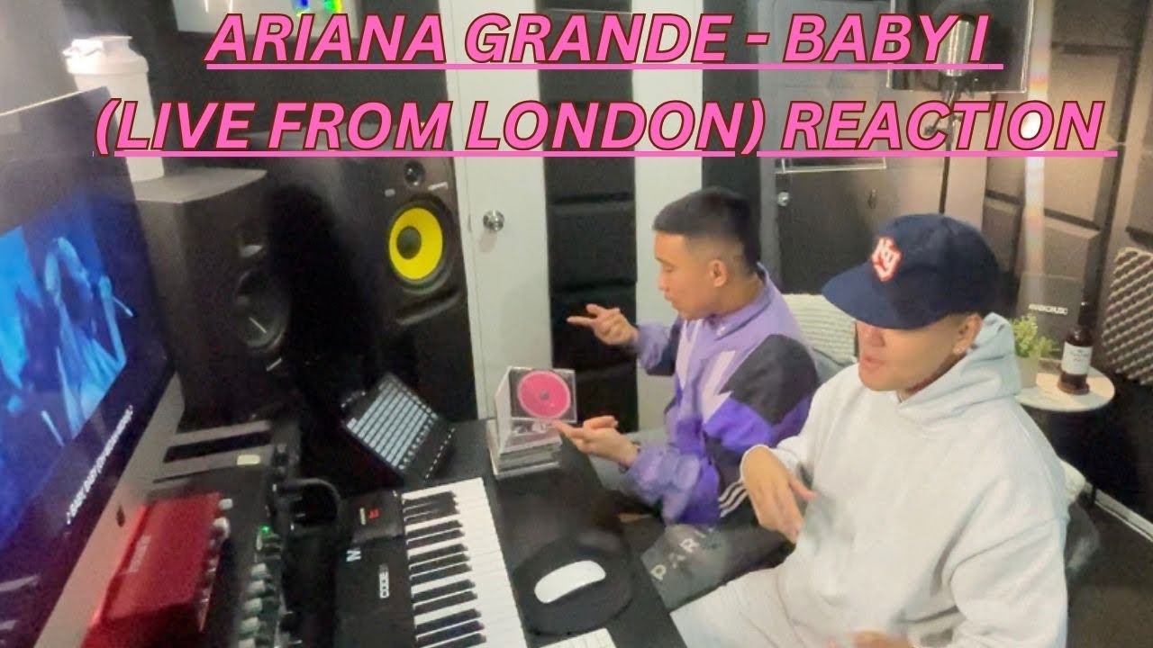 #arianagrande REACTION: Baby I (Live from London )
