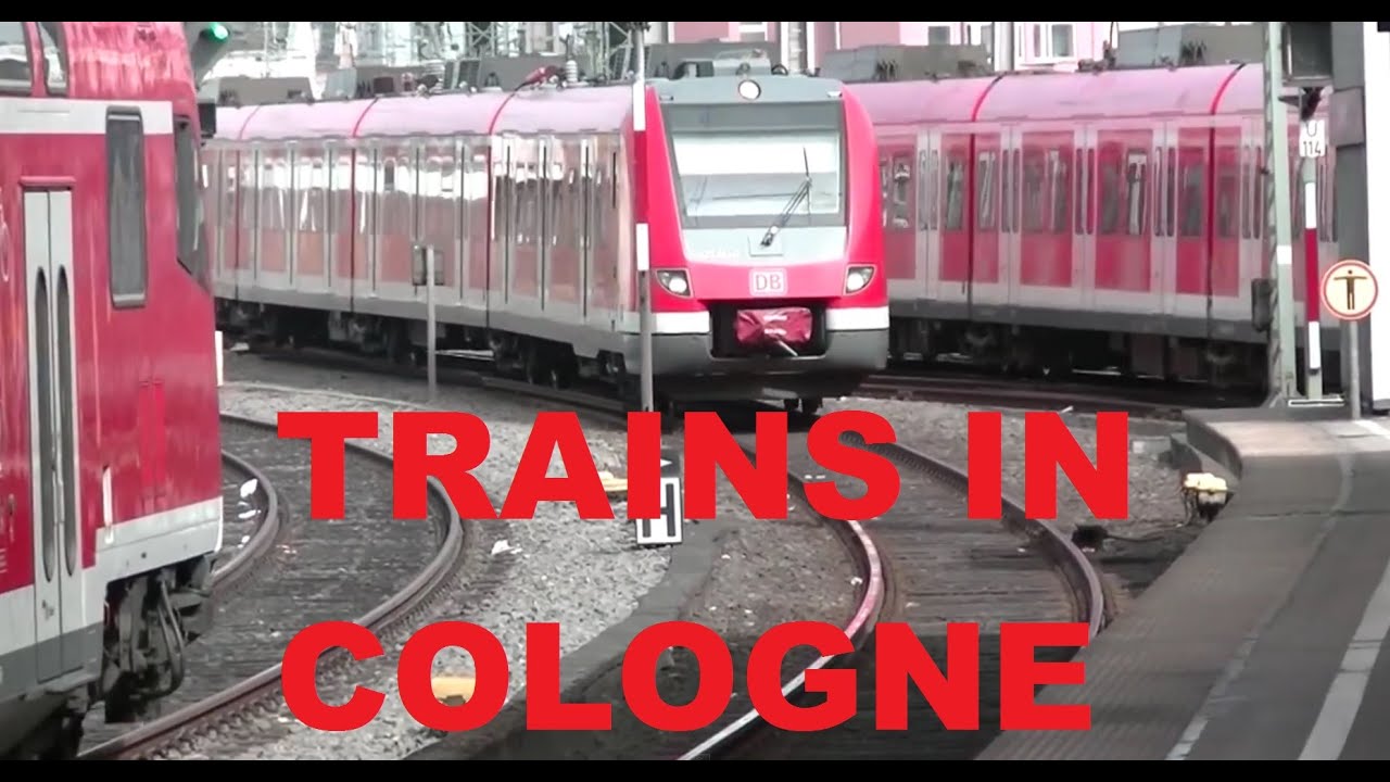 Trains at Cologne - Züge in Köln