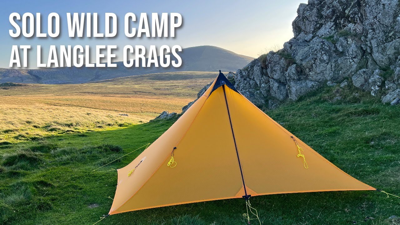 Solo Wild Camp at Langlee Crags