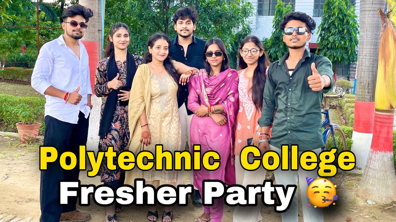 Fresher Party 🥳 || Polytechnic College Kashipur Uk || Lalit Star Uk 