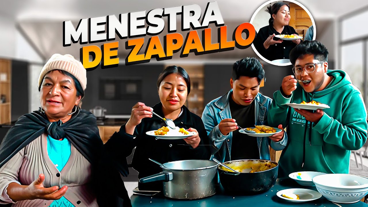 UNA MENESTRA UNICA DE ZAPALLO | Señora Marianita Ft. Elvia Maji