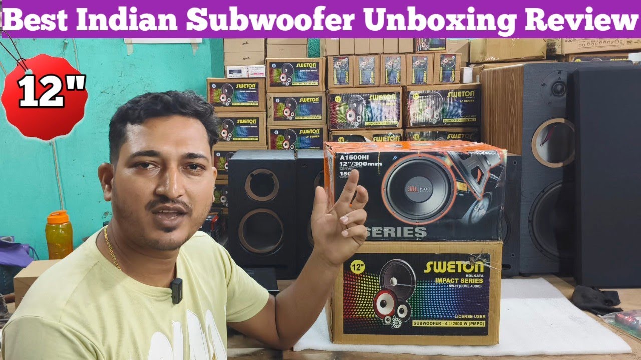 12 inch Subwoofer Unboxing Review || JBL Subwoofer || Sweton Subwoofer 