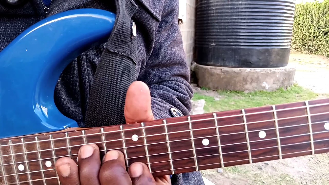 Simple rhythm guitar skills from a kenyan guitarist//show some love by subscribing to this channel