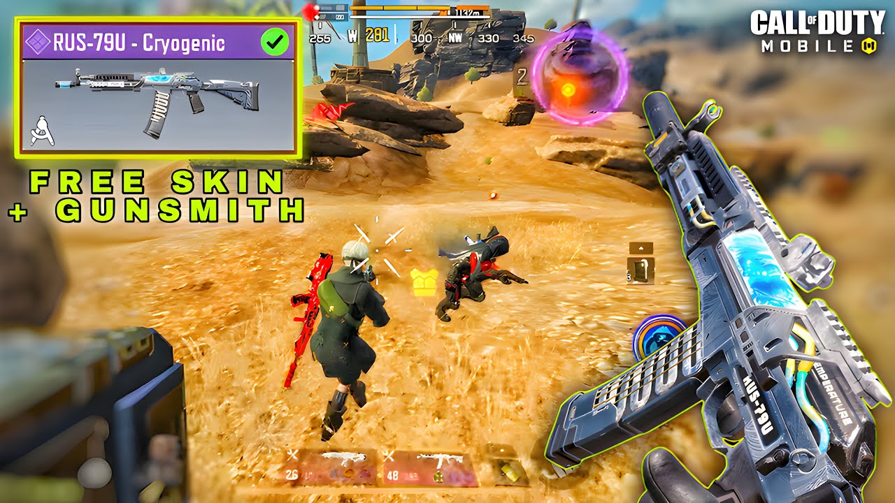 THIS FREE RUS-79U IS BROKEN 🔥 Frost Hipfire + Spray Control | Best BR Gunsmith CODM