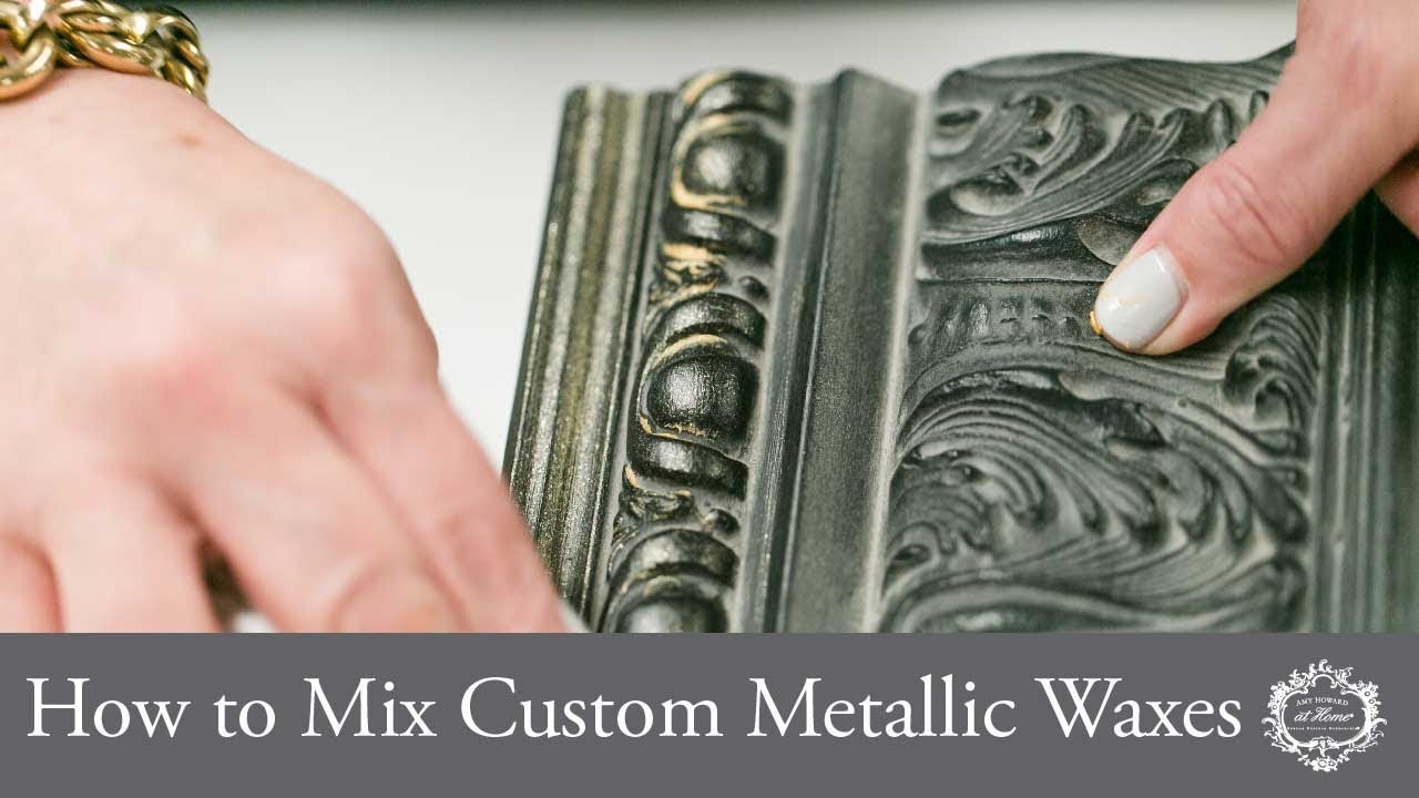 How To Mix Custom Metallic Waxes