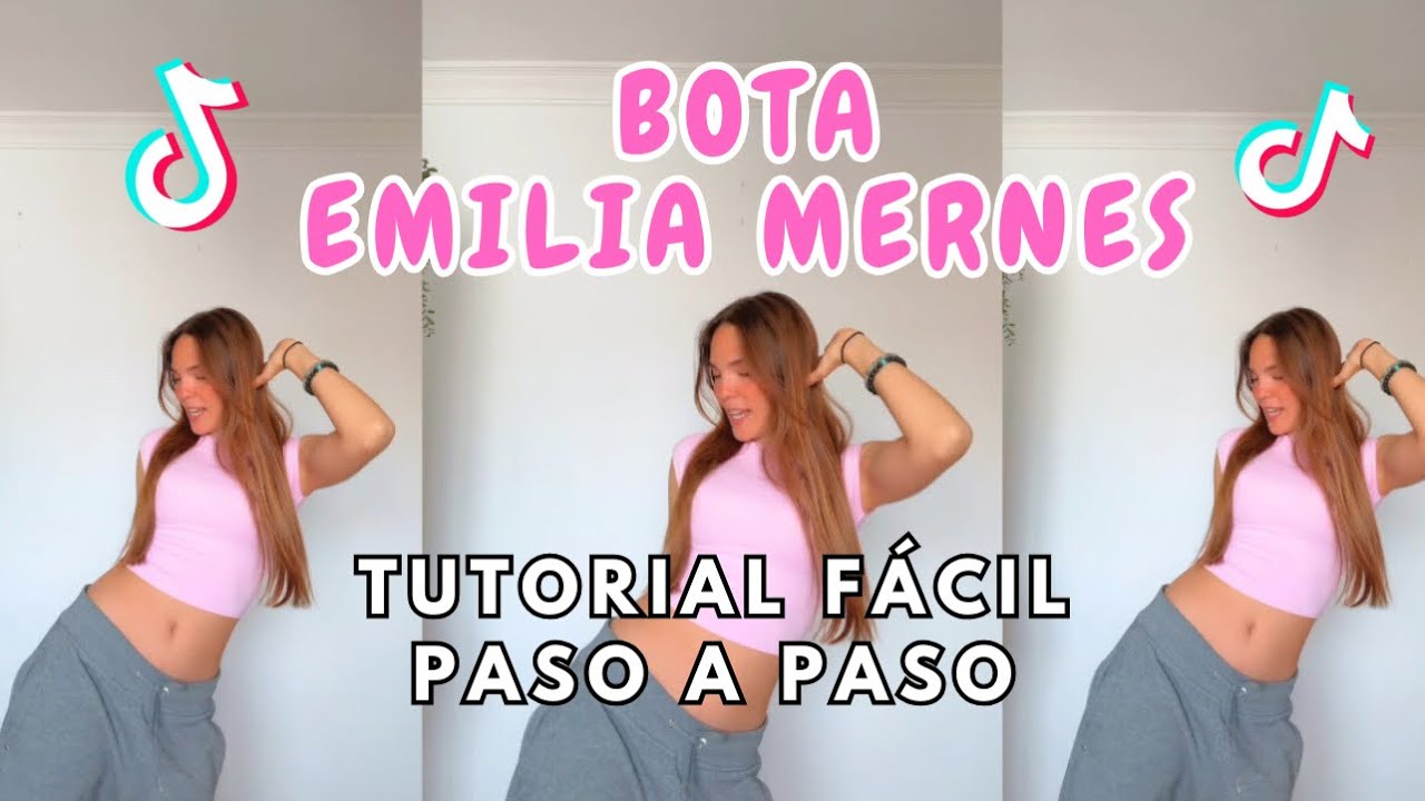 BOTA - Emilia Mernes TUTORIAL #tiktok #trend #dance #baile
