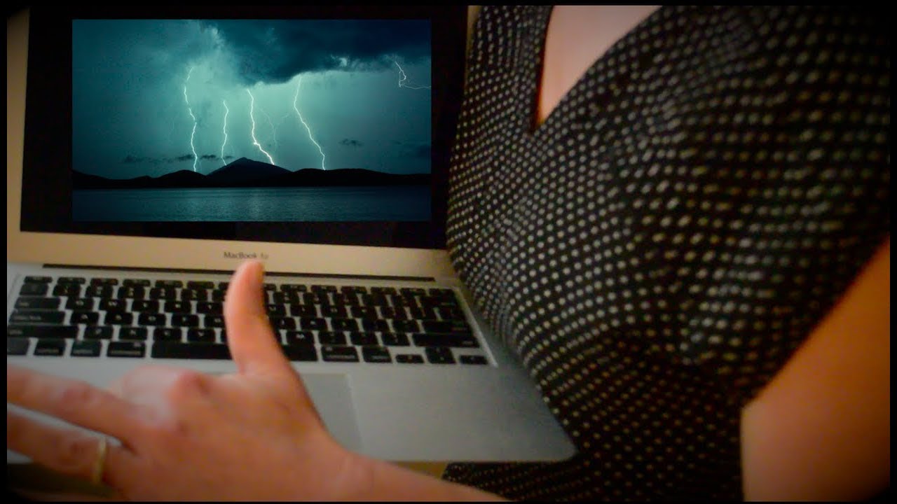 Asmr - Lightning and Thunder Facts - A Stormy Slideshow