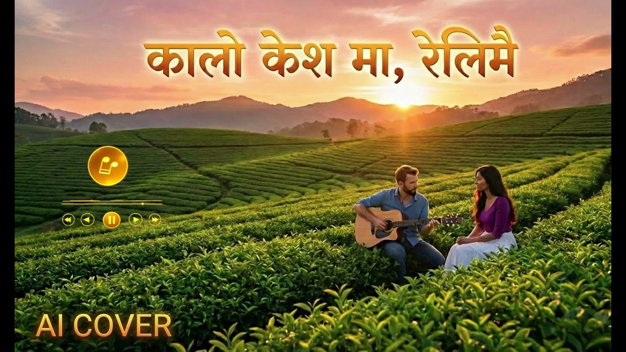 Kalo Keshma Relimai | Emotional AI Cover | Dinesh Dhakal | Sound Pulse HQ