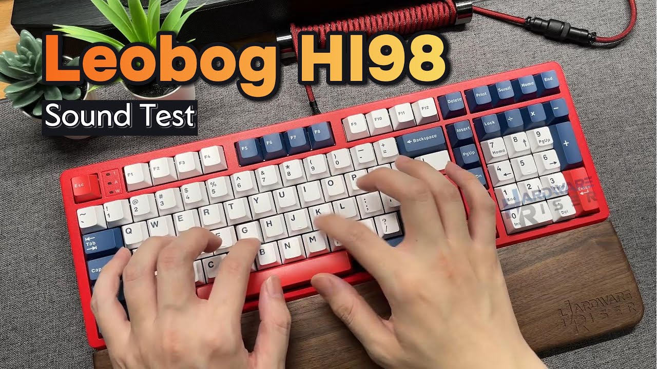 Leobog HI98 Sound Test / คีย์บอร์ดอลูมิเนียม ขนาด Full Size ในงบ 2,xxx - 3,xxx บาท เท่านั้น 🔥