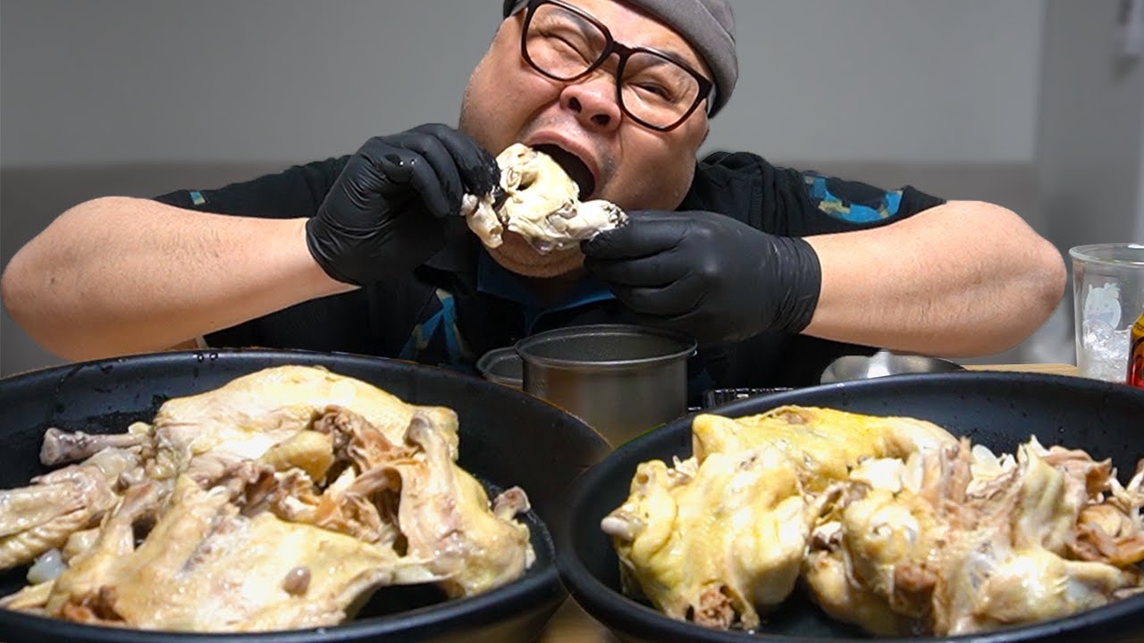 삼계탕4마리 압력밥솥에 해보세요~ㅣGinseng Chicken Soup Mukbang Eatingshow