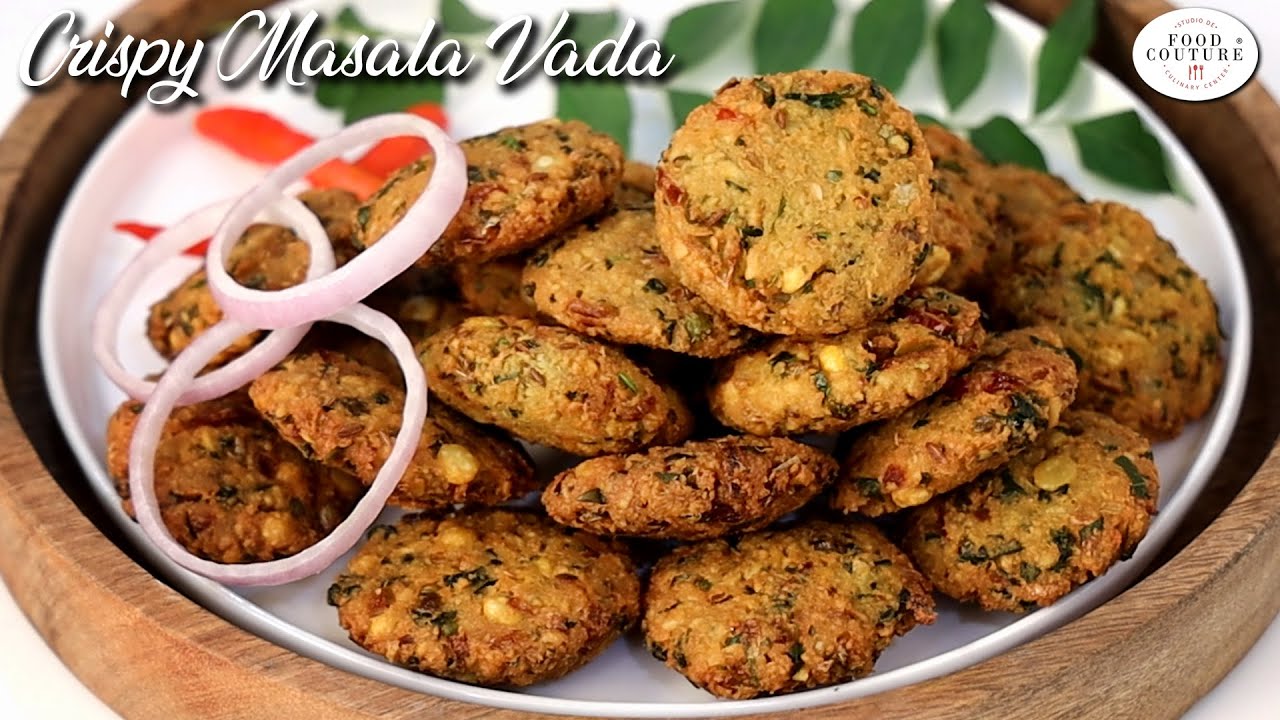 Crispy Masala Vadai | Easy Snack Recipes | Chetna Patel Recipes