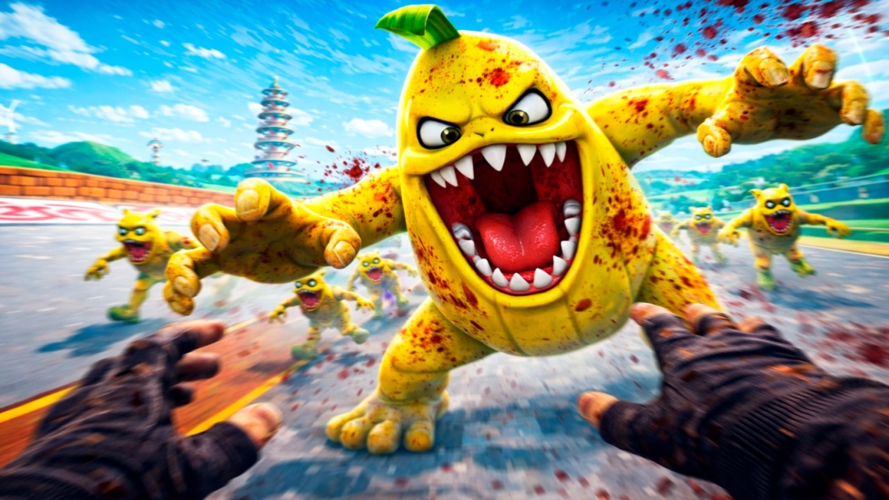 Insane Mario Kart Zombies! – MKDD: Luigi Circuit Zombies (No Commentary Zombies)