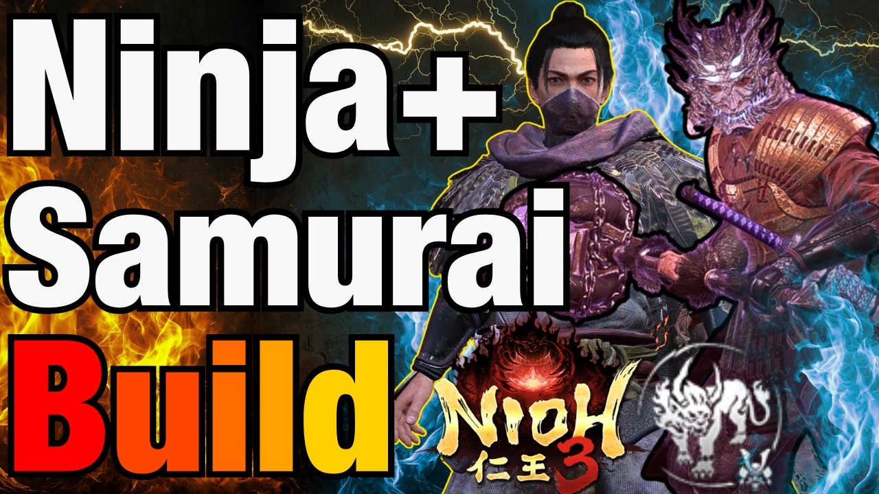 STRONGEST SAMURAI & NINJA Combo Build in Nioh 3