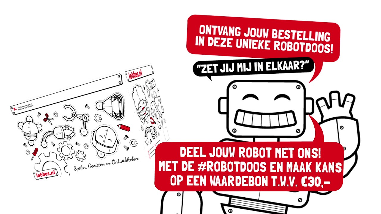 De Robot Bouwdoos van Lobbes.nl