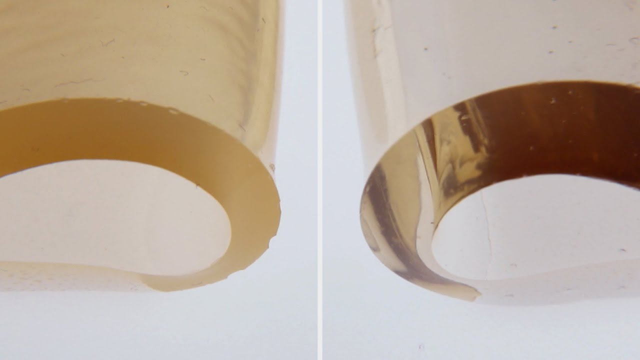 Homemade Bioplastic: gelatin rubber-like recipe
