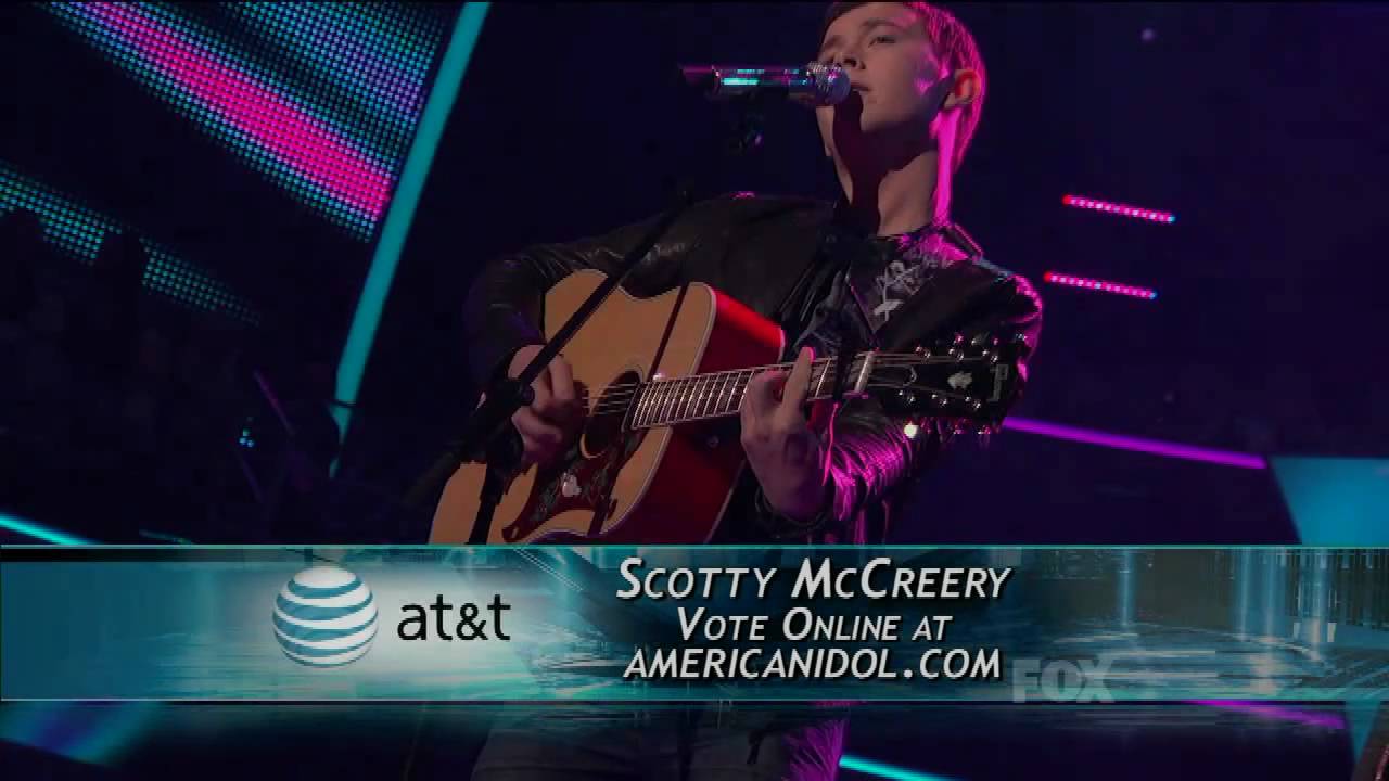 true HD American Idol Top 11 after save (Mar 30) Scotty McCreery