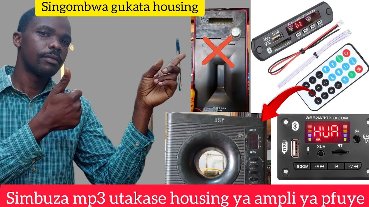 REBA VIDEO UMENYE GUTERA MP3 KURI AMPLI UKORESHEJE IYOBYAZANYE YAPFUYE #HOW TO FIX MP3 TO SUB_WOOFER