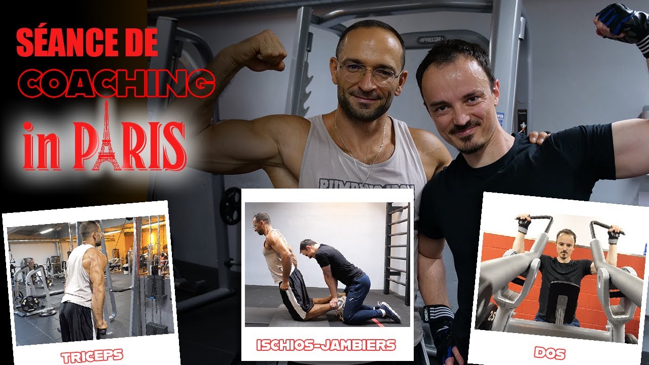 Je COACHE un client à Paris (Séance Dos/Triceps/Ischios)