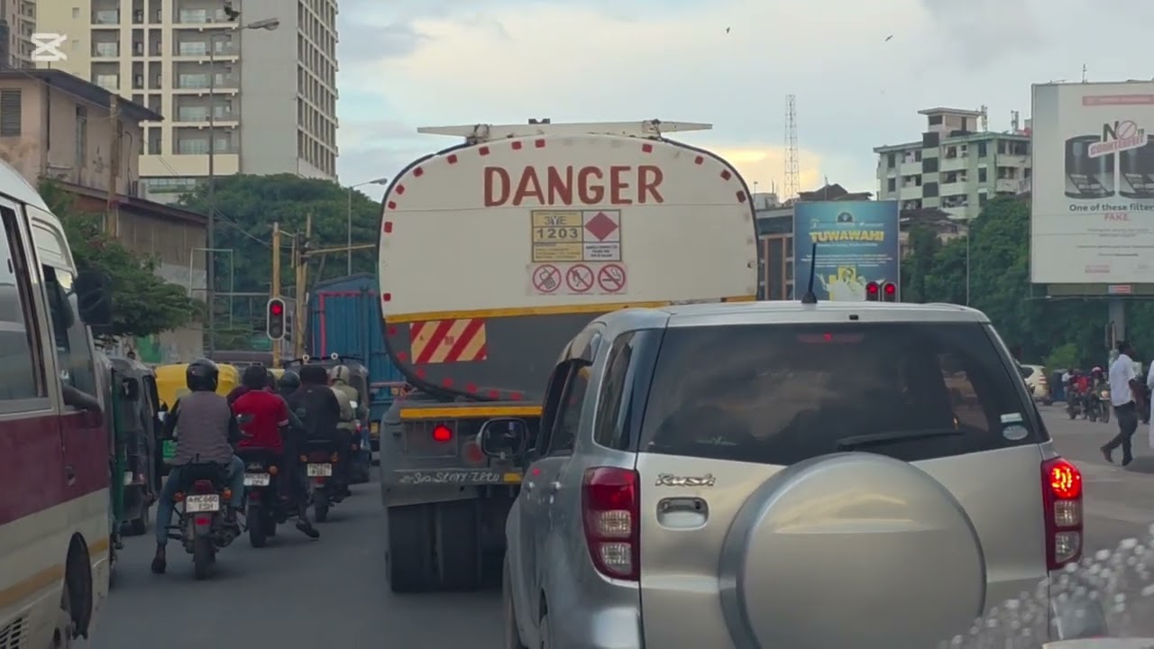 Fire to Nyerere Road Dar es Salaam Tanzania 🇹🇿 ♥️ 💯 