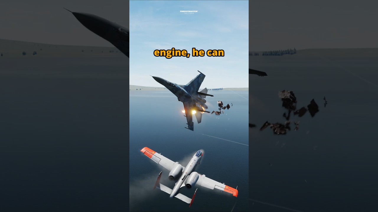 A-10's are Hard to Dogfight #dcs #simulation