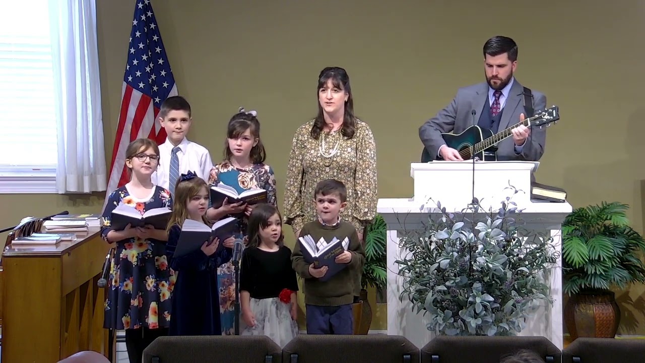 "Tis So Sweet To Trust In Jesus" given by the Knickerbocker family