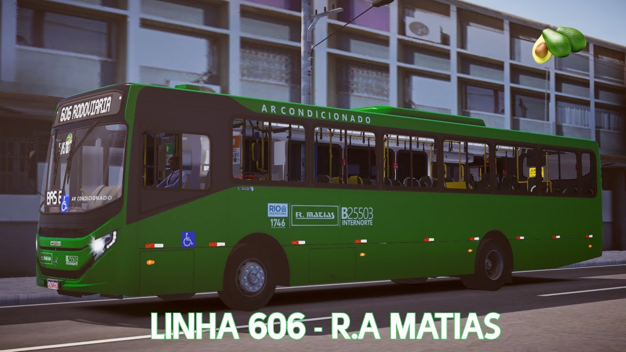 Linha 606 - Apache Vip V R.A Matias - Proton Bus Simulator